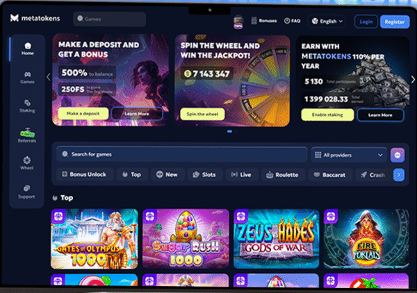 Metatokens – Best Online Casino Source Code : Casinoscript.top