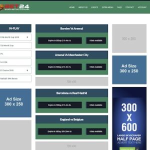 Bet24 PHP Betting Script - Online Sports Betting Software PHP Script | PHP MARKET [Open Source]