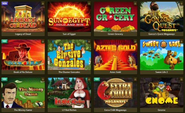 Licensed slot machines for online casino games html5