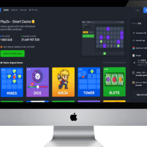 Play2x crypto casino platform